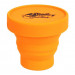 Стакан складной Tramp TRC-083-orange 180 мл, силиконовый с крышкой Стакан складной Tramp TRC-083-orange 180 мл, силиконовый с крышкой