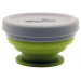 Стакан складной Tramp TRC-126-green, 200 мл, силиконовый с крышкой, Оливковый