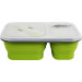 Контейнер складной на 2 отсека Tramp TRC-090-olive, 900 мл, Оливковый 
