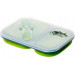 Контейнер складной на 2 отсека Tramp TRC-090-olive, 900 мл, Оливковый 