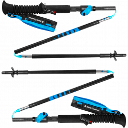 Палки для бега и треккинга Black Diamond Distance Carbon FLZ, 95-110 см