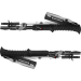 Палки для бега и треккинга Black Diamond Distance FLZ, 105-125 см