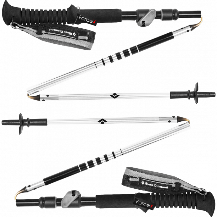 Палки для бега и треккинга Black Diamond Distance FLZ, 120-140 см