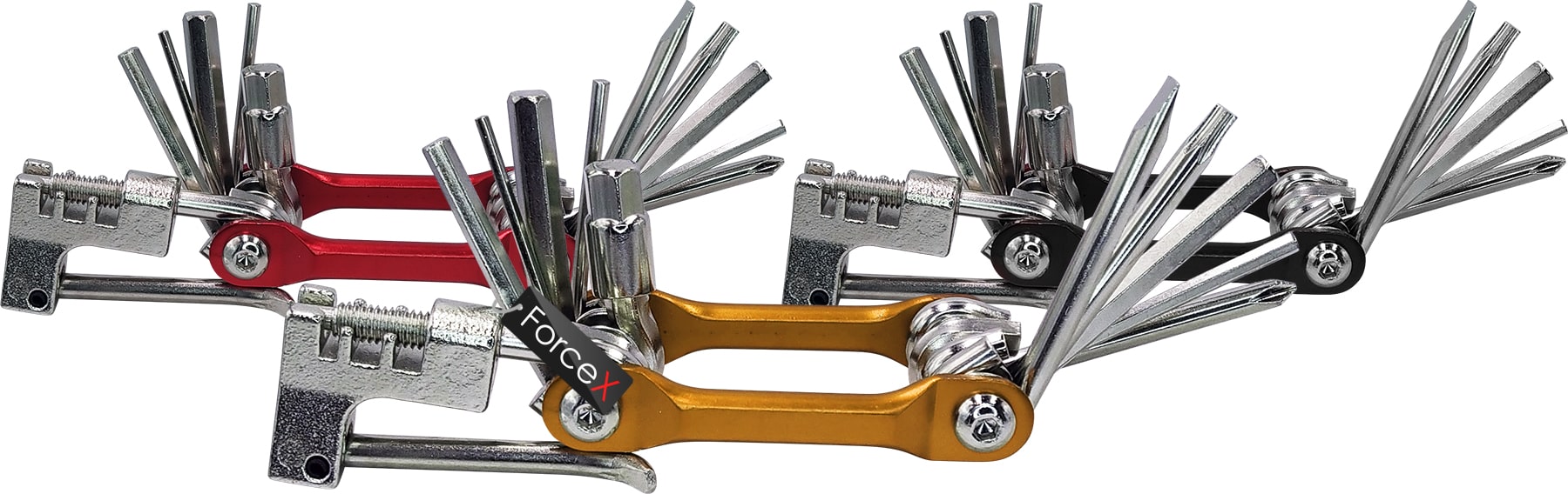 Мультитул ForceX GA-50, 11 в 1 Colors
