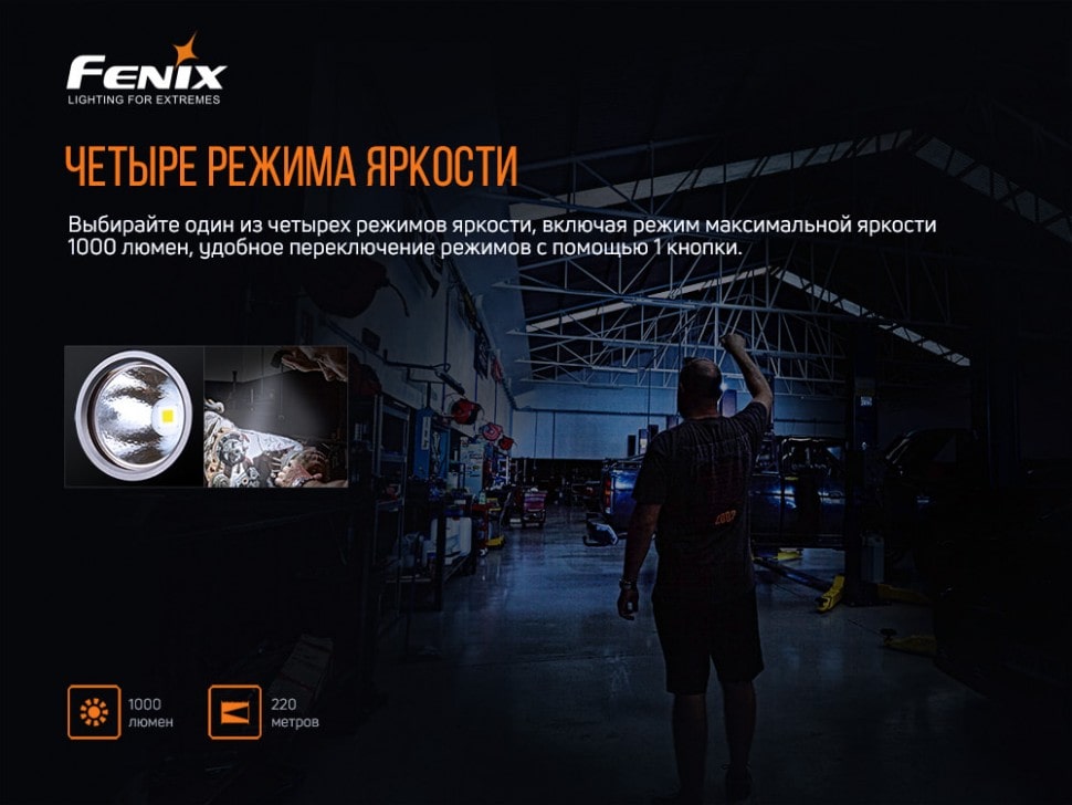 Ліхтар Fenix WT25R (XP-L HI, ANSI 1000 lm, 18650) Ліхтар Fenix WT25R (XP-L HI, ANSI 1000 lm, 18650)