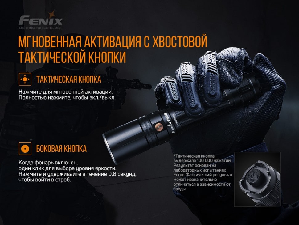 Ліхтар Fenix TK30 Jedi Laser, 500 люмен Ліхтар Fenix TK30 Jedi Laser, 500 люмен