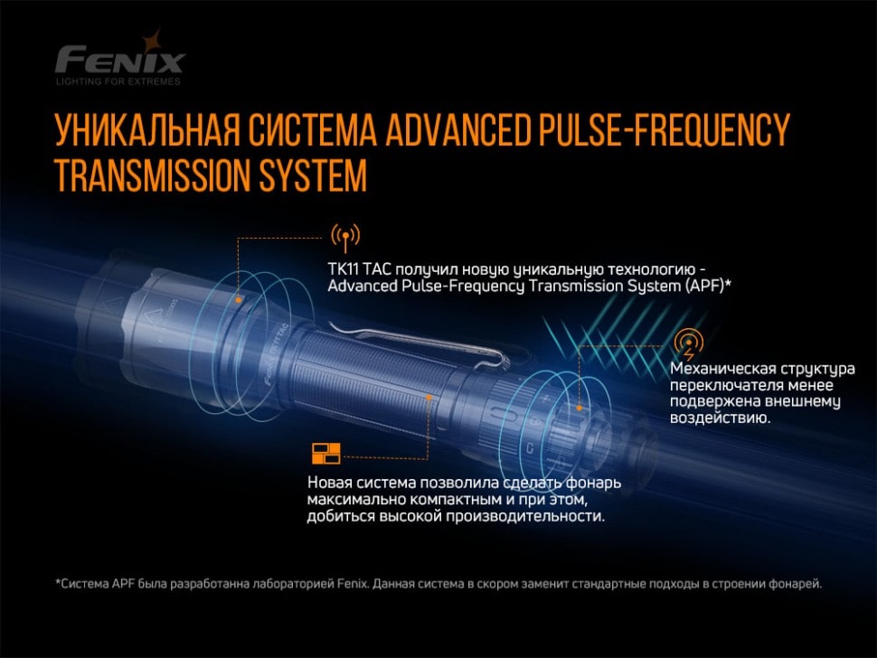 Ліхтар Fenix TK11 TAC Luminus SST40, 1600 люмен Ліхтар Fenix TK11 TAC Luminus SST40, 1600 люмен