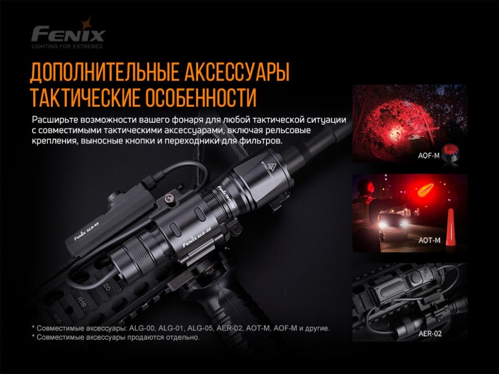 Ліхтар Fenix TK11 TAC Luminus SST40, 1600 люмен Ліхтар Fenix TK11 TAC Luminus SST40, 1600 люмен